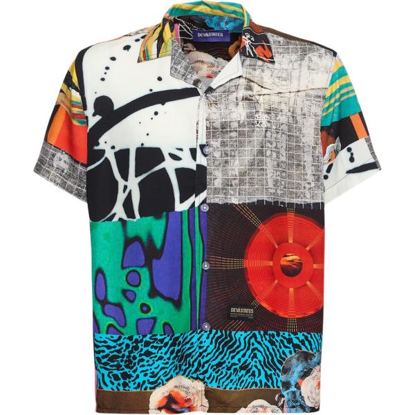 camicie Deva States multicolore con stampe