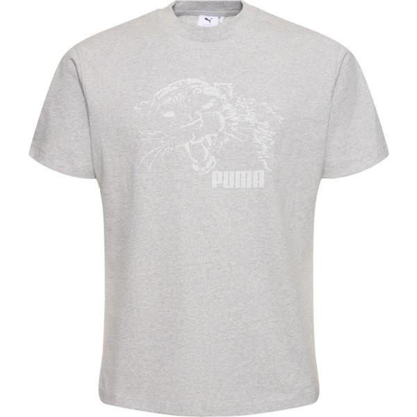 t-shirt Puma grigio con stampe