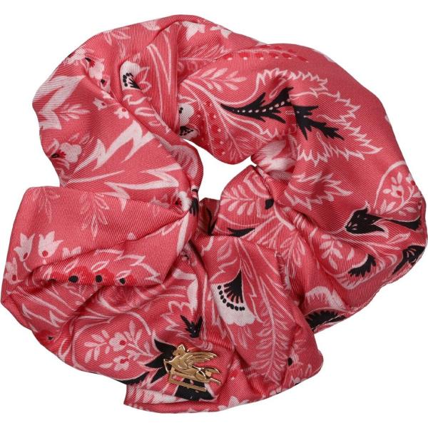 accessori per capelli Etro rosso con stampe