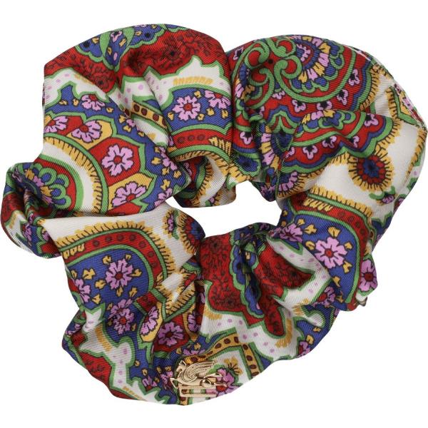 accessori per capelli Etro verde con stampe