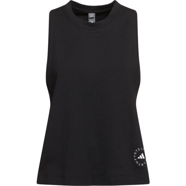 top sportivi Adidas By Stella Mccartney nero