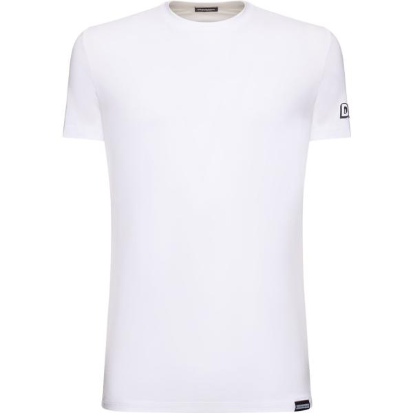 t-shirt Dsquared2 bianco