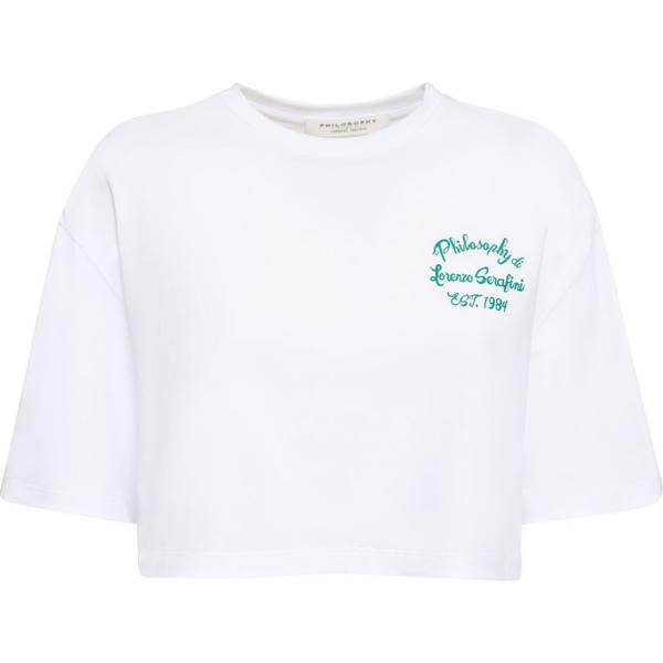 t-shirt Philosophy Di Lorenzo Serafi... bianco