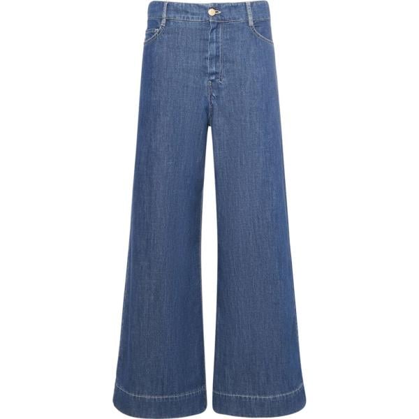 jeans dritti S Max Mara blu