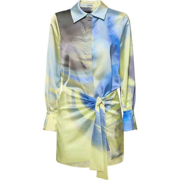 vestiti Simkhai giallo con stampe