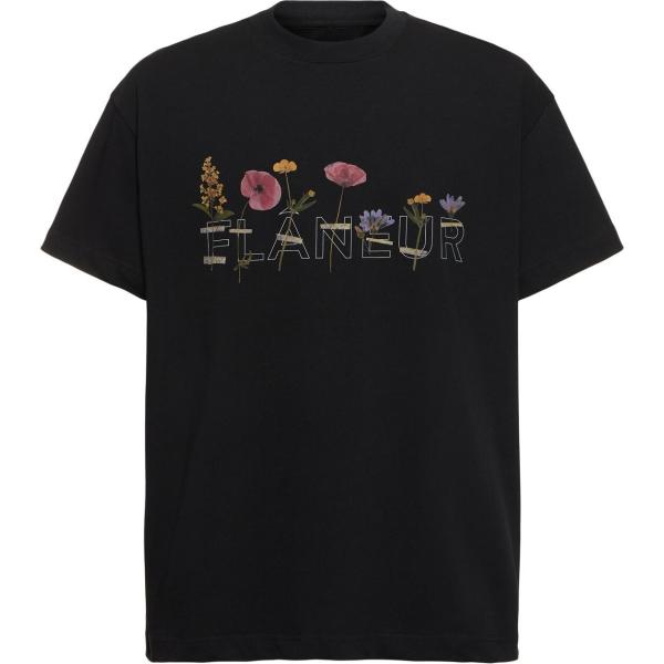 t-shirt Flâneur nero