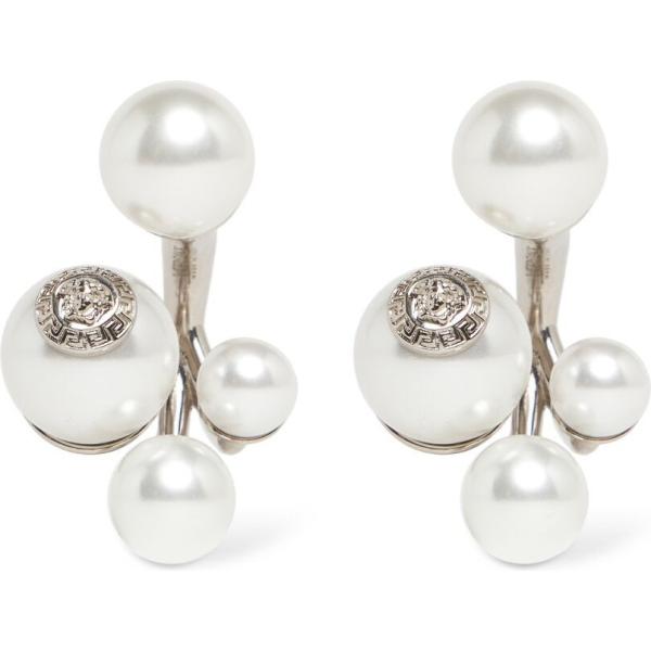 orecchini Versace bianco