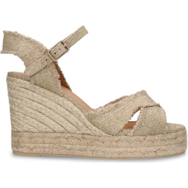 espadrillas Castañer marrone