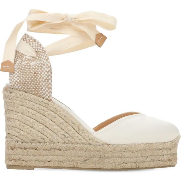 espadrillas Castañer bianco