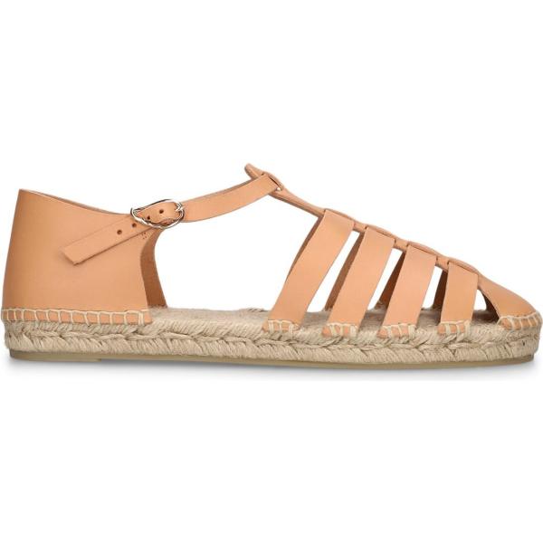 sandali in pelle Castañer marrone