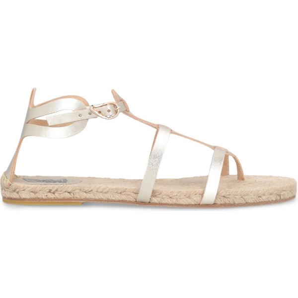 sandali in pelle Castañer bianco