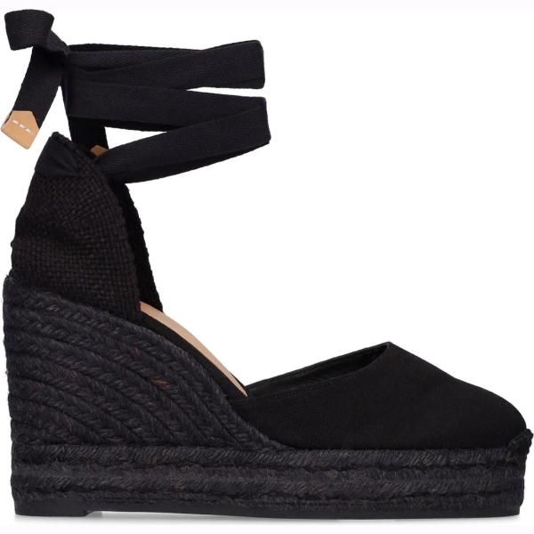 espadrillas Castañer nero