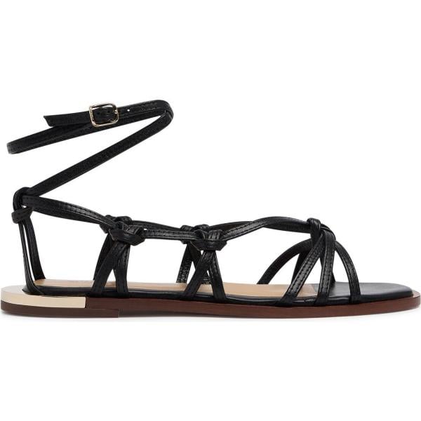 sandali in pelle Chloé nero