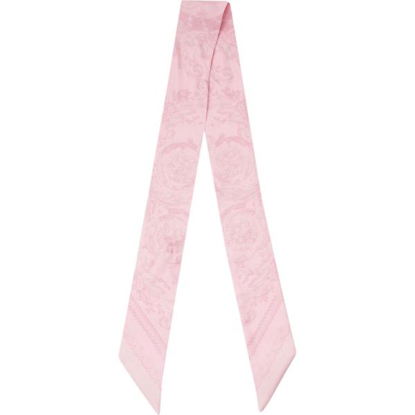sciarpe Versace rosa con stampe