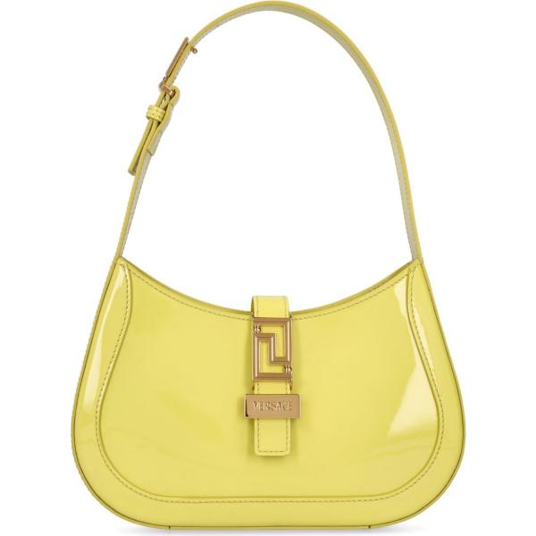 borse a spalla Versace giallo