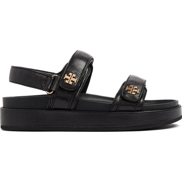 sandali in pelle Tory Burch nero