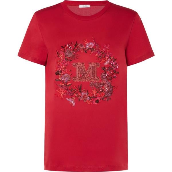 t-shirt Max Mara rosso