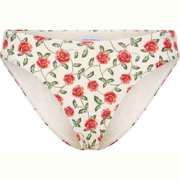 bikini Weworewhat bianco con stampe