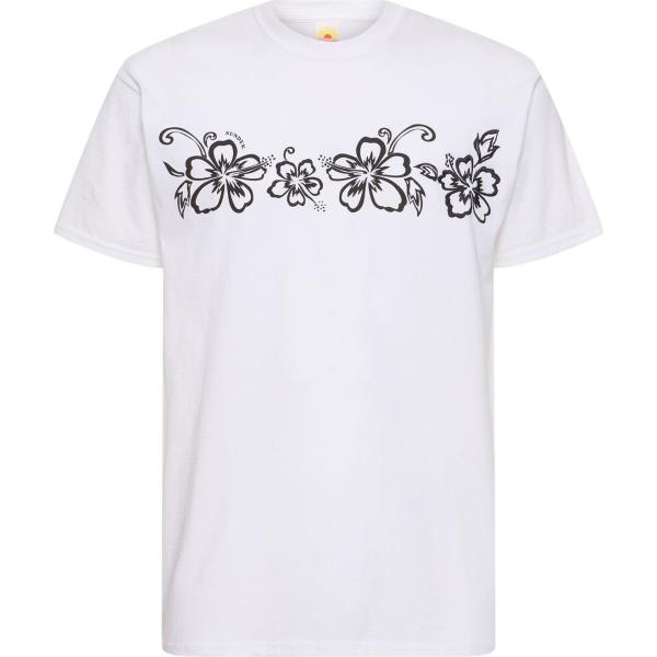 t-shirt Sundek bianco con stampe