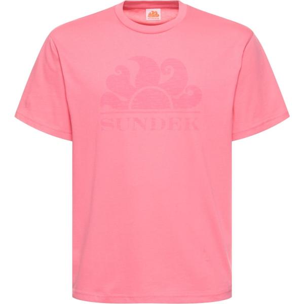 t-shirt Sundek rosa