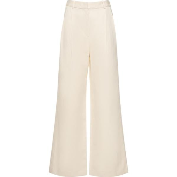 pantaloni Loulou Studio bianco
