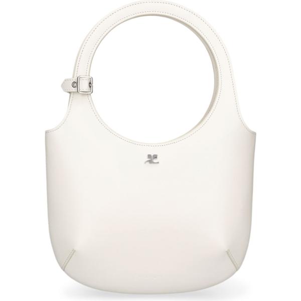 borse a mano Courreges bianco