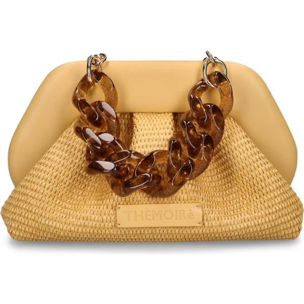 pochette Themoirè marrone