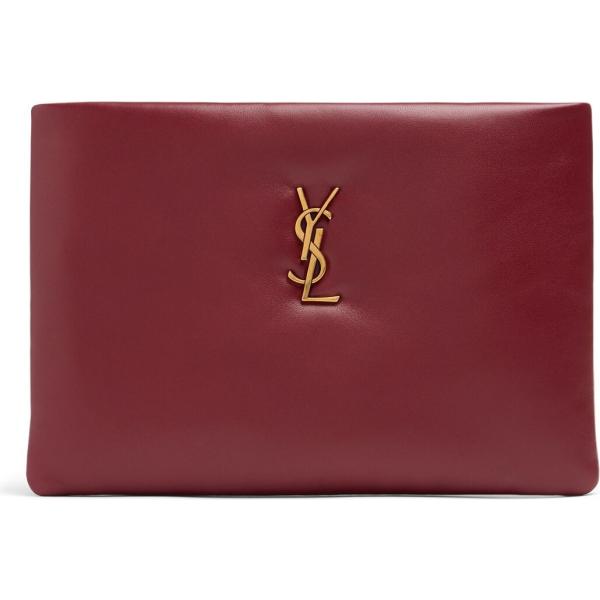 pochette Saint Laurent rosso