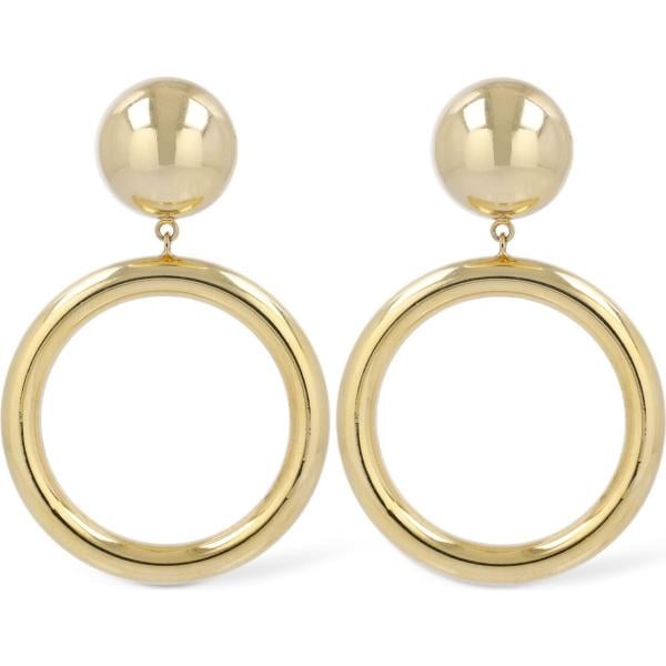 orecchini Moschino marrone