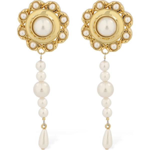 orecchini Moschino bianco