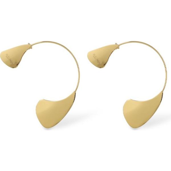 orecchini Jil Sander bianco