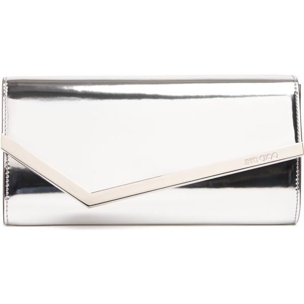 pochette Jimmy Choo bianco