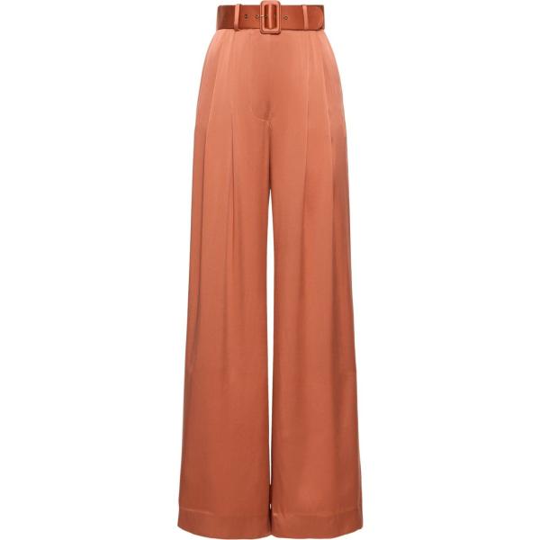 pantaloni Zimmermann rosa