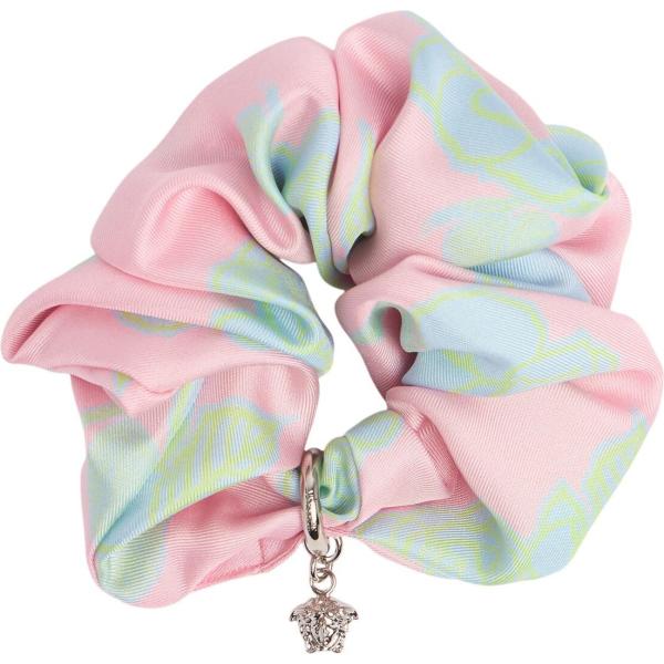 accessori per capelli Versace rosa con stampe