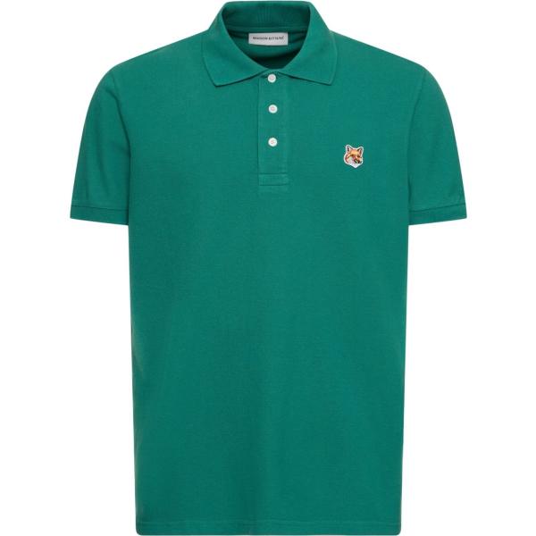 polo Maison Kitsuné verde