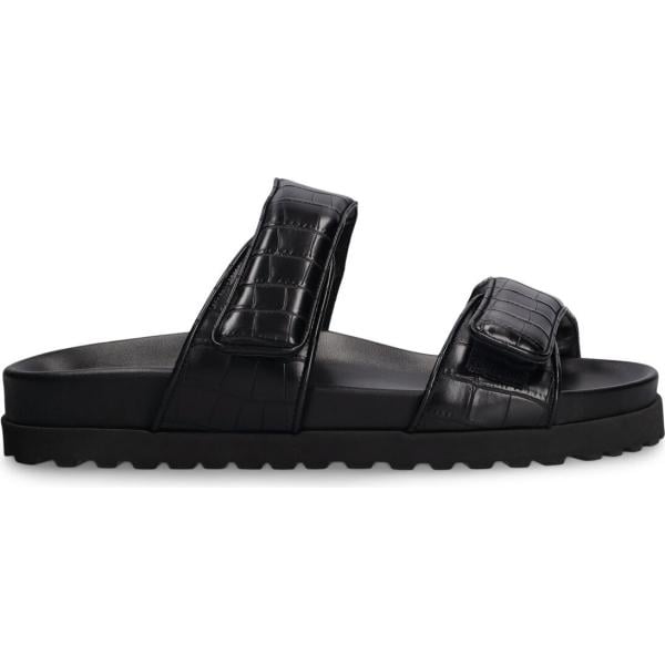 sandali in pelle Gia Borghini nero
