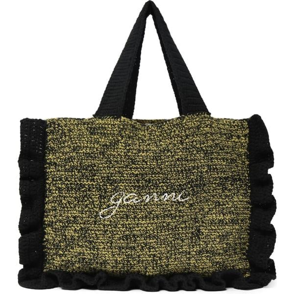 shopping bag Ganni nero