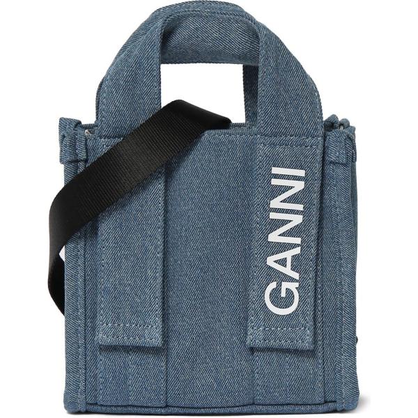 shopping bag Ganni blu