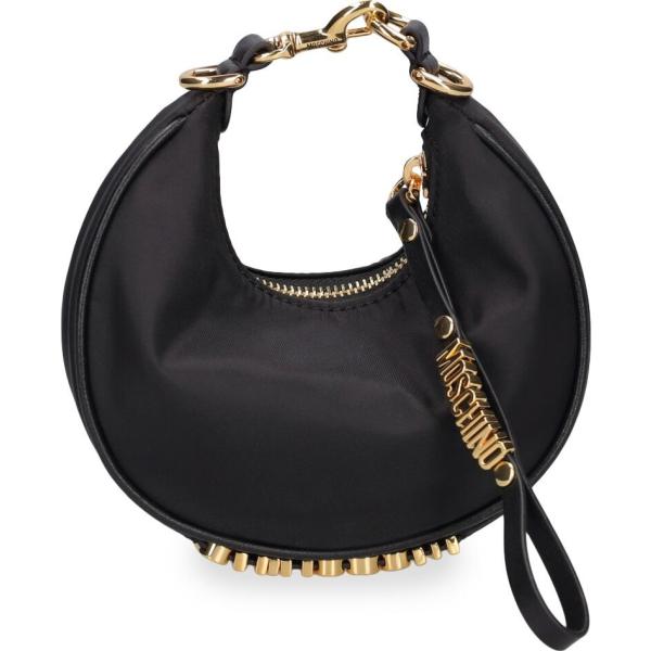 borse a mano Moschino nero