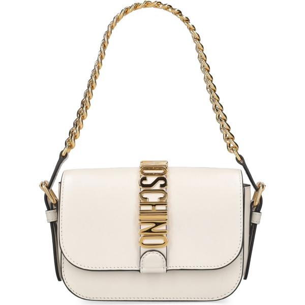 borse a spalla Moschino bianco