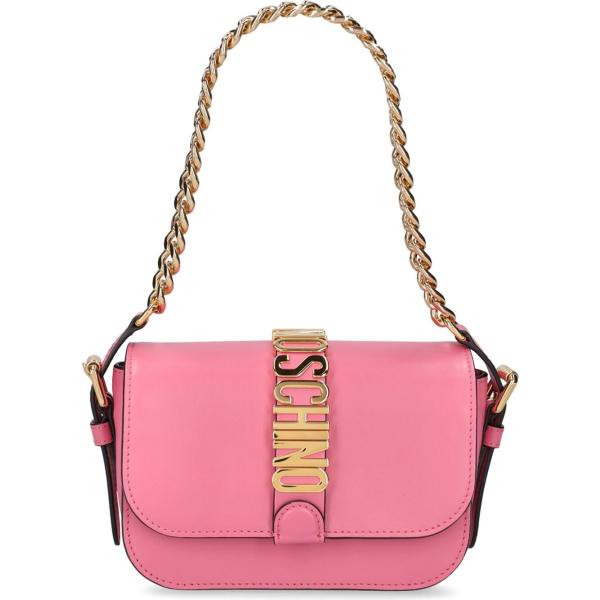 borse a spalla Moschino rosa
