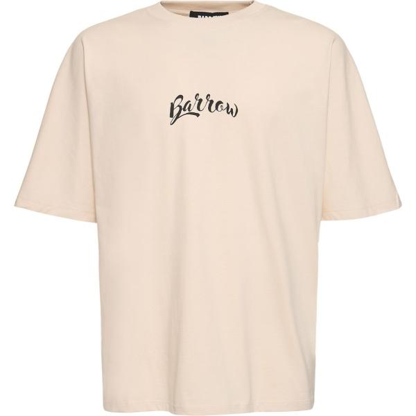 t-shirt Barrow grigio con stampe