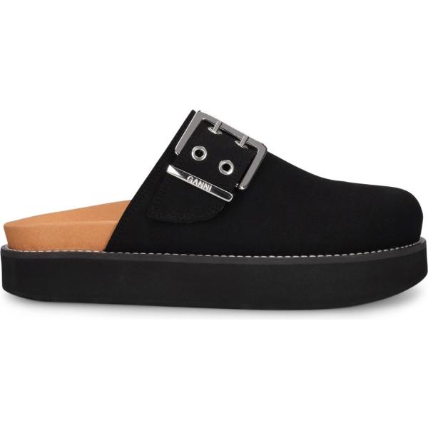 pantofole Ganni nero