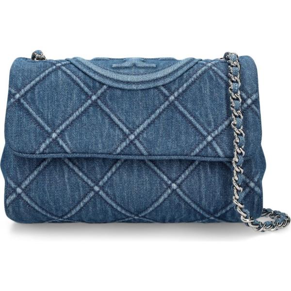 borse a spalla Tory Burch blu