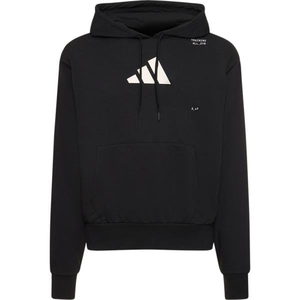 felpe con cappuccio Adidas Performance nero
