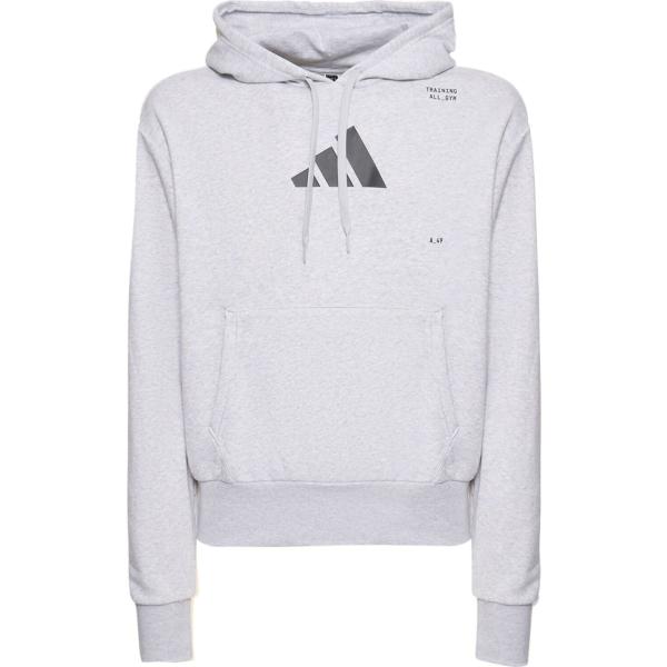 felpe con cappuccio Adidas Performance grigio