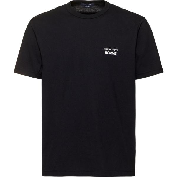 t-shirt Comme Des Garçons Homme nero con stampe