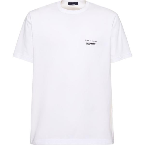 t-shirt Comme Des Garçons Homme bianco con stampe