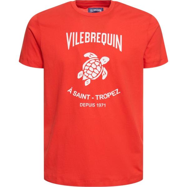 t-shirt Vilebrequin rosso