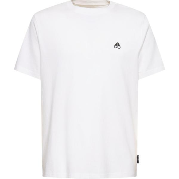t-shirt Moose Knuckles bianco